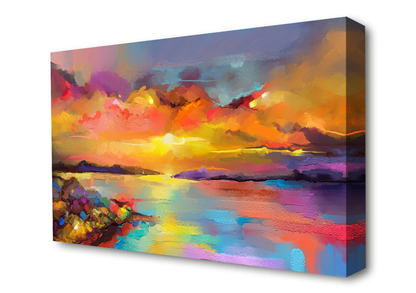Powerful Skies Canvas Wall Art