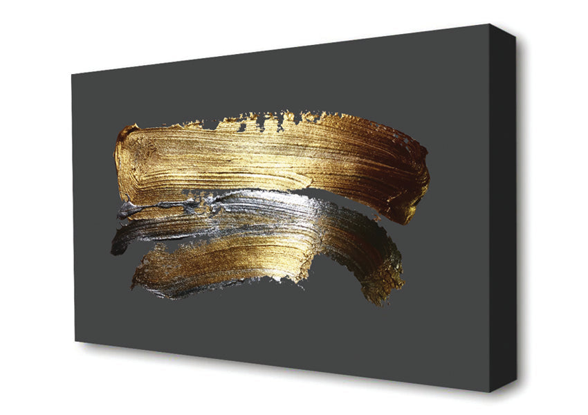 Gold Wash Canvas Wall Art
