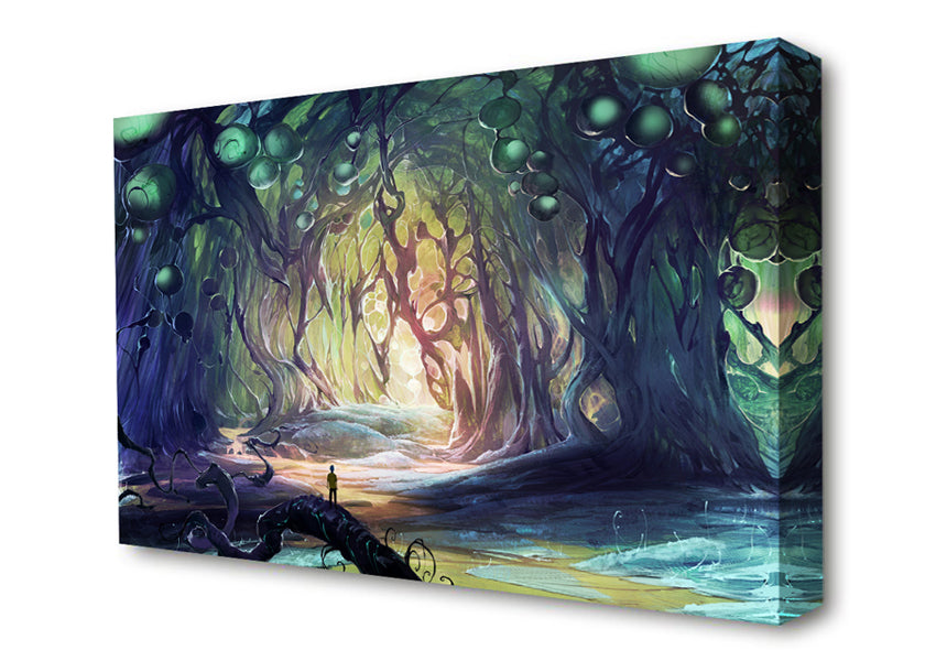 Morbid Forest Canvas Wall Art