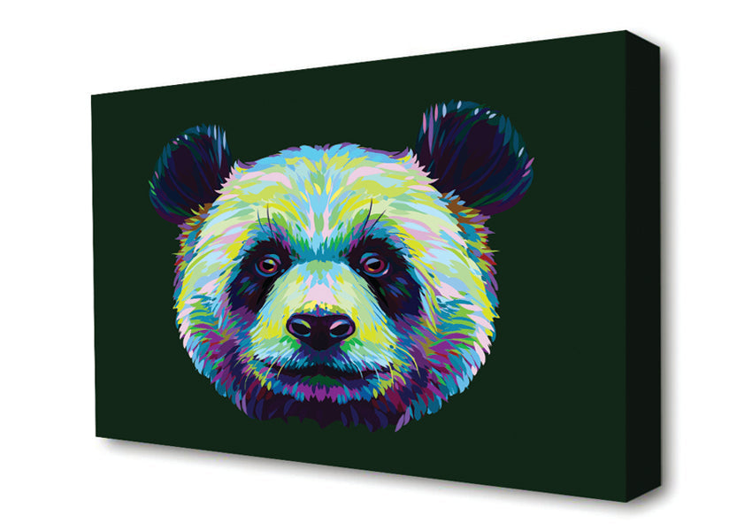 The Panda Head Canvas Wall Art