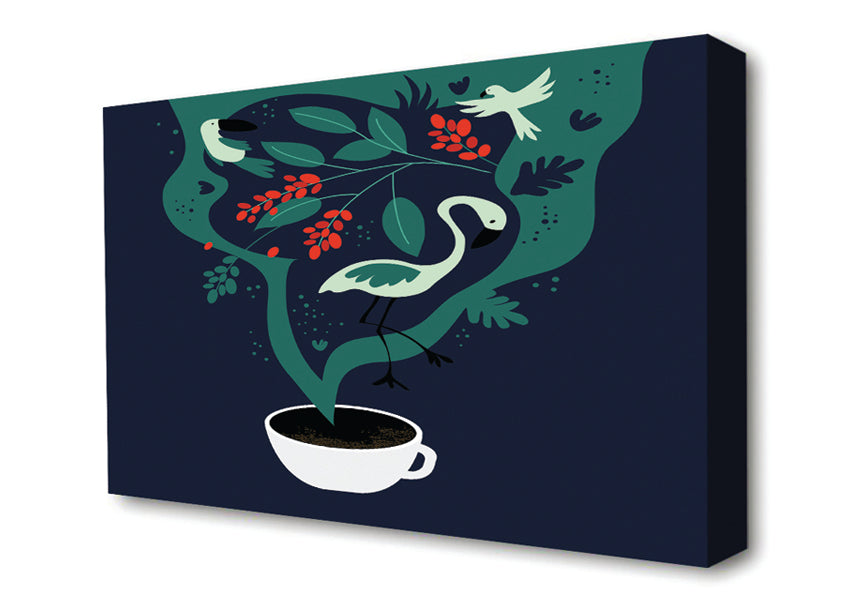 What A Lovely Coffee Canvas Wall Art