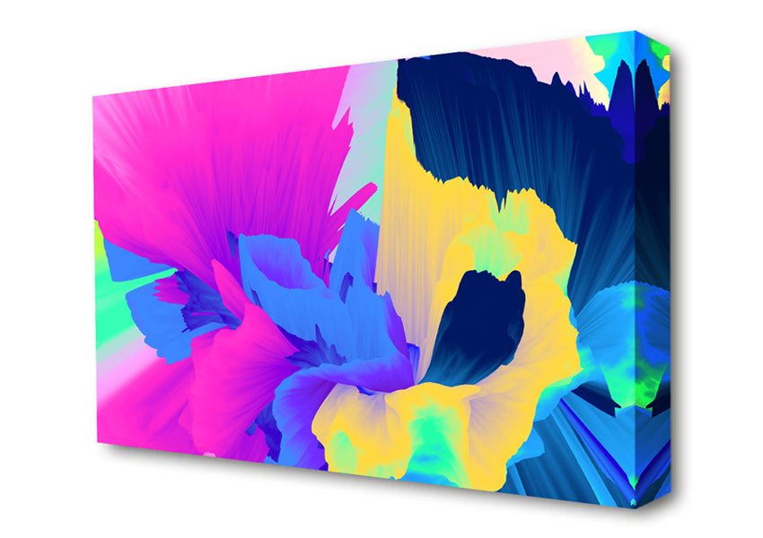 The Colour Washout Canvas Wall Art