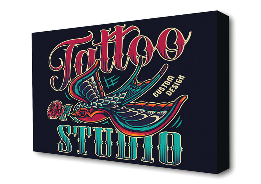 The Awesome Tattoo Studio Canvas Wall Art