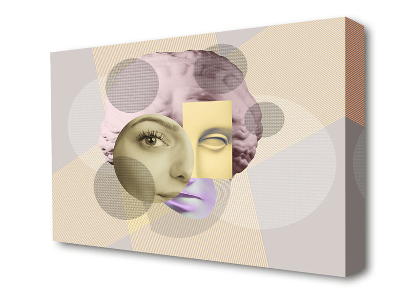 The Creepy Face Canvas Wall Art