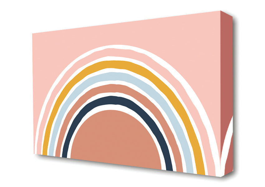 The Contemporary Rainbow Canvas Wall Art