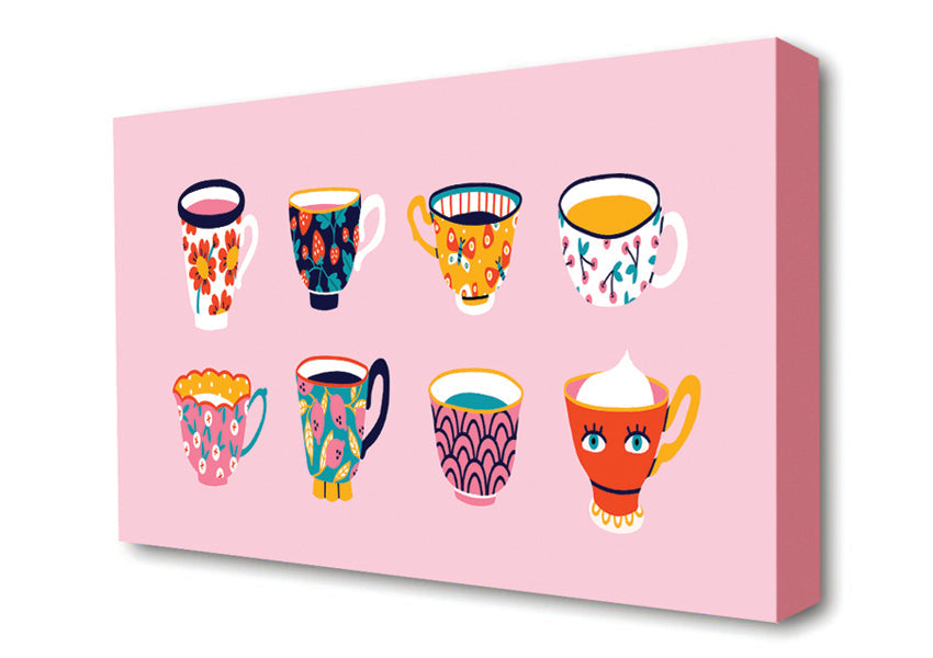 Fancy A Cuppa Canvas Wall Art