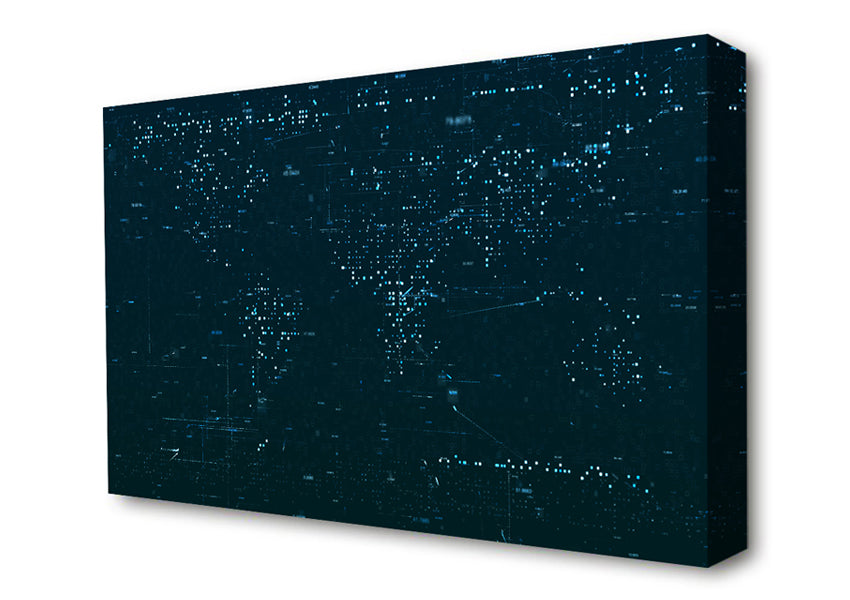 From The Data Source Canvas Wall Art