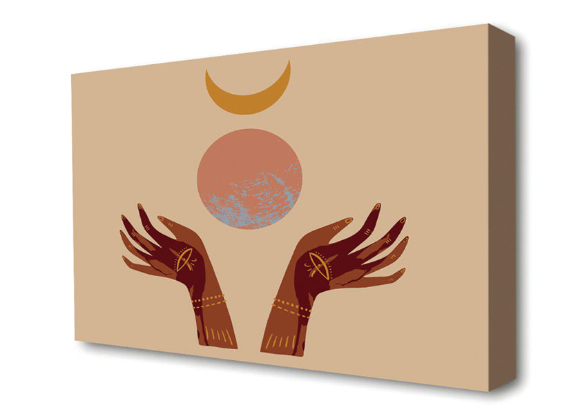 Planetary Allignment Canvas Wall Art