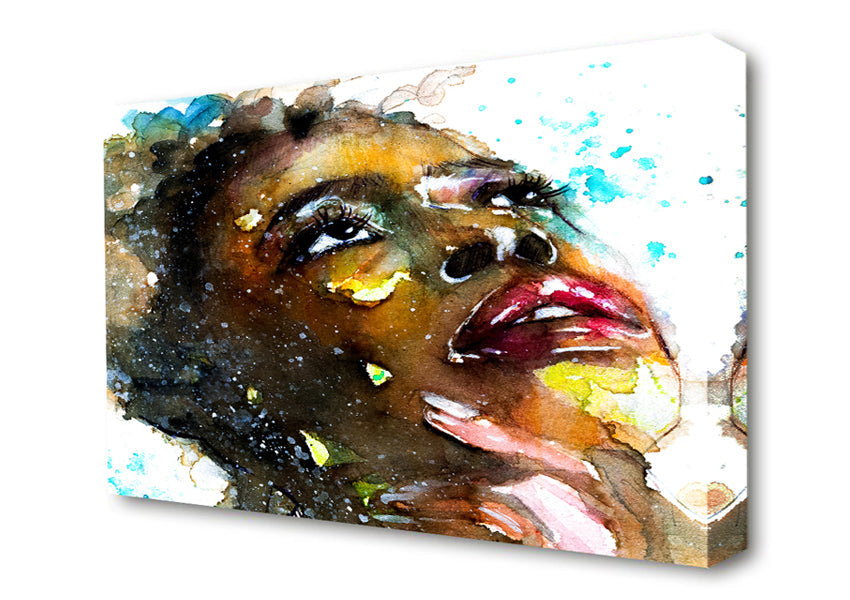 The Ponder Look Canvas Wall Art
