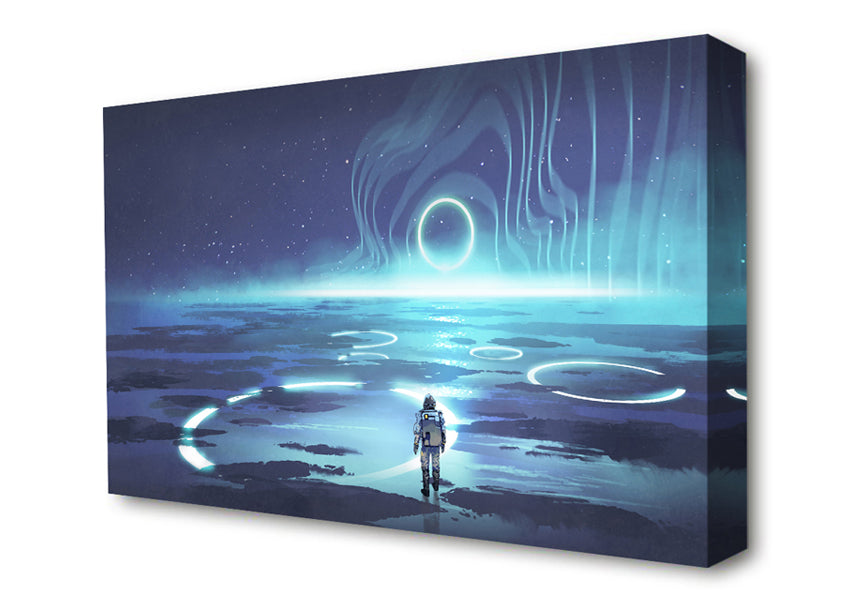 Adventure Waits In The Cosmos Canvas Wall Art