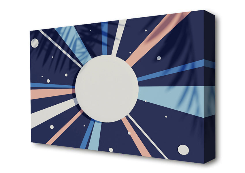 The Sun In Space Canvas Wall Art