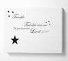 Nursery Quote Twinkle Twinkle Little Star 1 White Canvas Wall Art