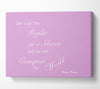The Right Pair Of Shoes Marilyn Monroe Pink Canvas Wall Art