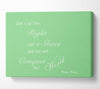The Right Pair Of Shoes Marilyn Monroe Green Canvas Wall Art