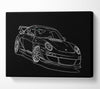 Porsche Gt3 Canvas Wall Art