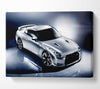 Nissan Skyline Silver Canvas Wall Art