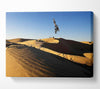 Motorcross Desert Race Jump Canvas Wall Art