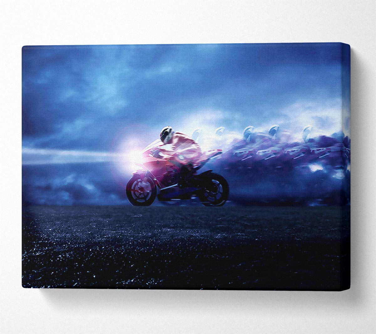 Motor Speed Canvas Wall Art