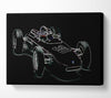 Formula One Retro Canvas Wall Art