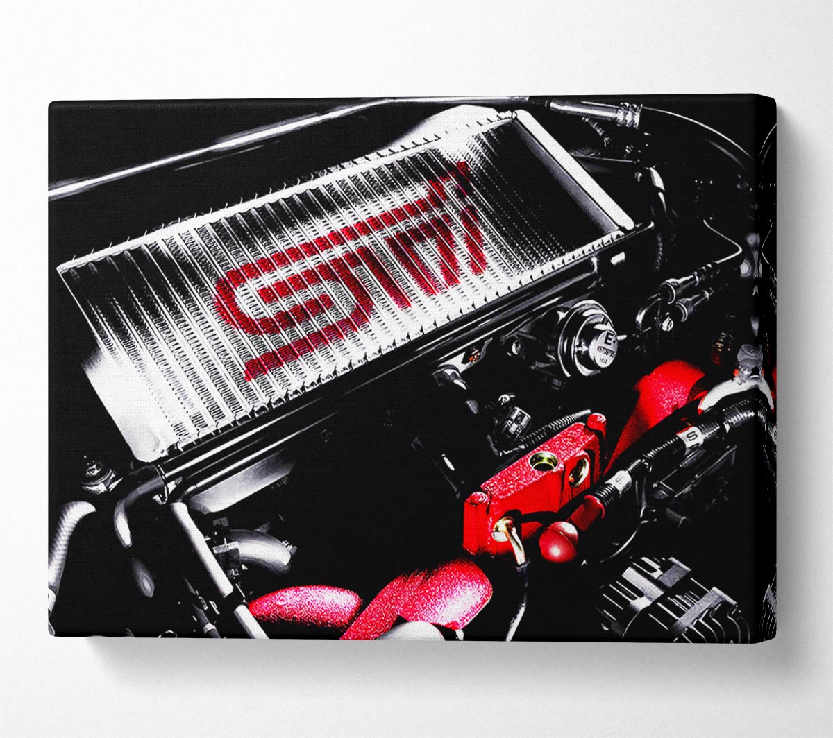 Formula One Engine Canvas Wall Art