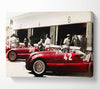 Formula One Classic Pit Stops Canvas Wall Art