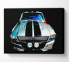 Ford Mustang Shelby Gt Front Canvas Wall Art