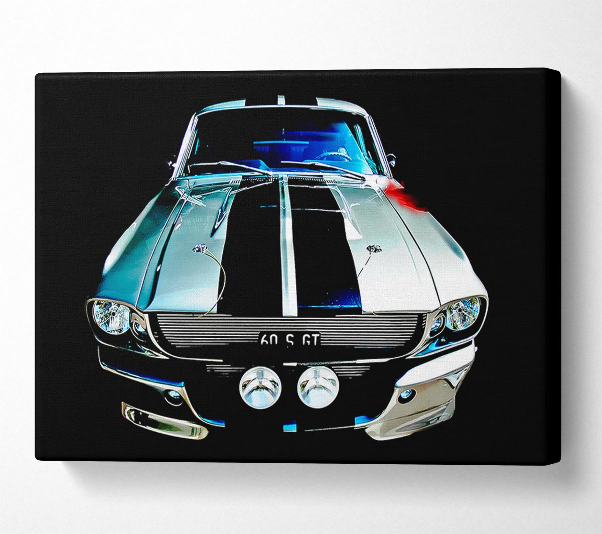 Ford Mustang Shelby Gt Front Canvas Wall Art