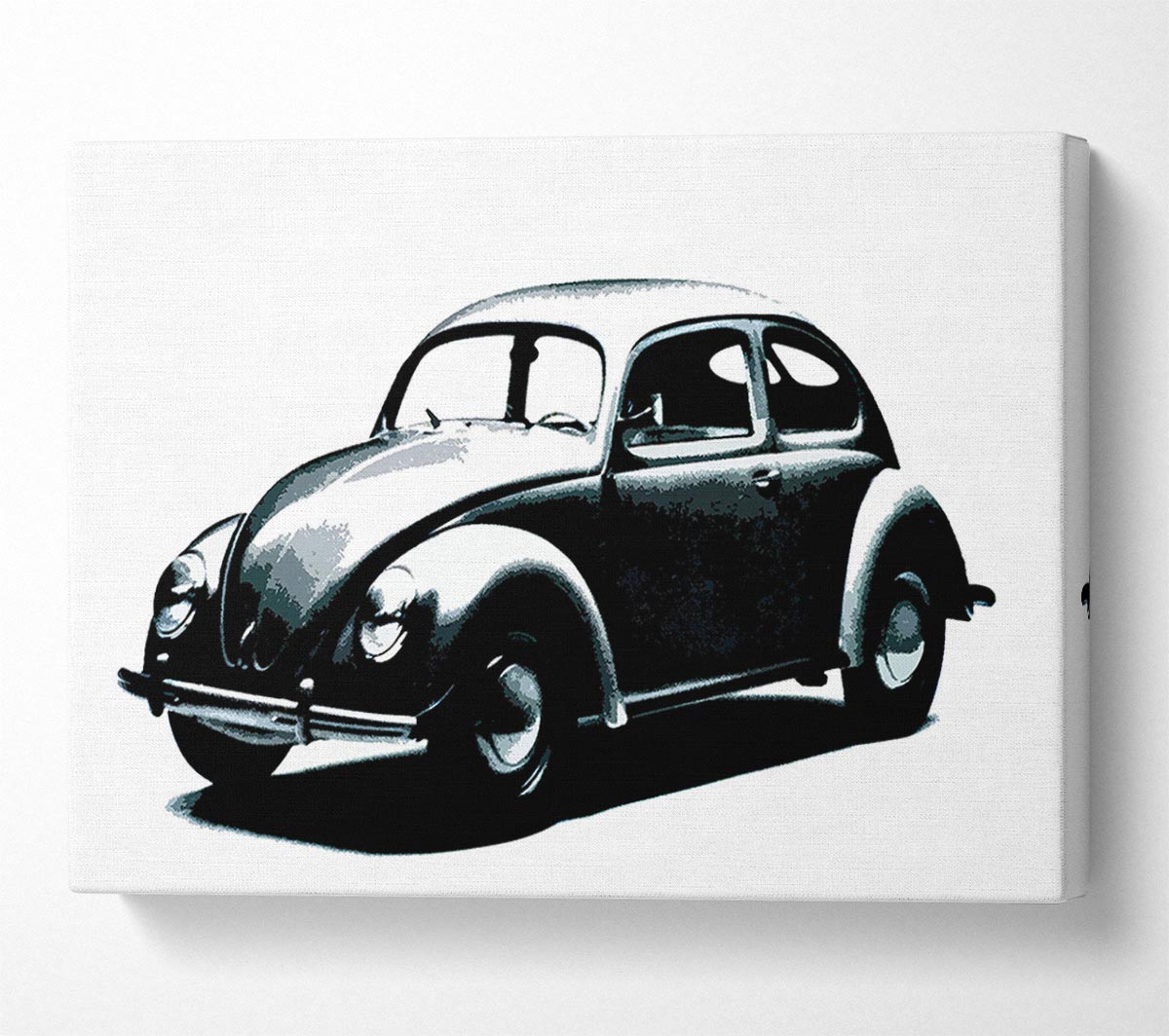 Classic Vw Beetle Canvas Wall Art