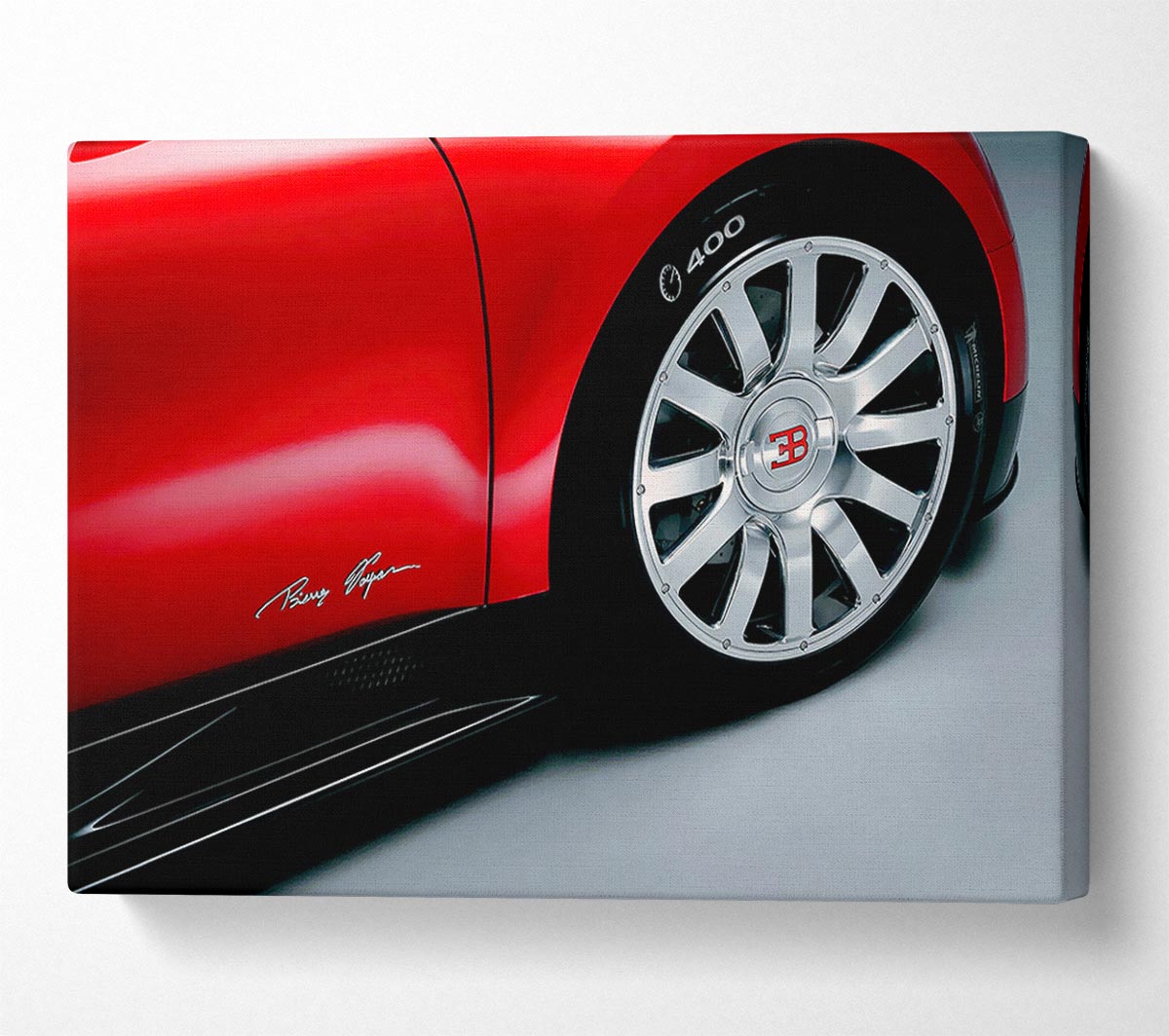Bugatti Wheel Canvas Wall Art