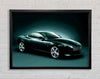 Aston Martin Vantage Side Profile Framed Wall Art