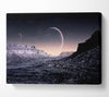 Planes On Sky Fantasy Canvas Wall Art