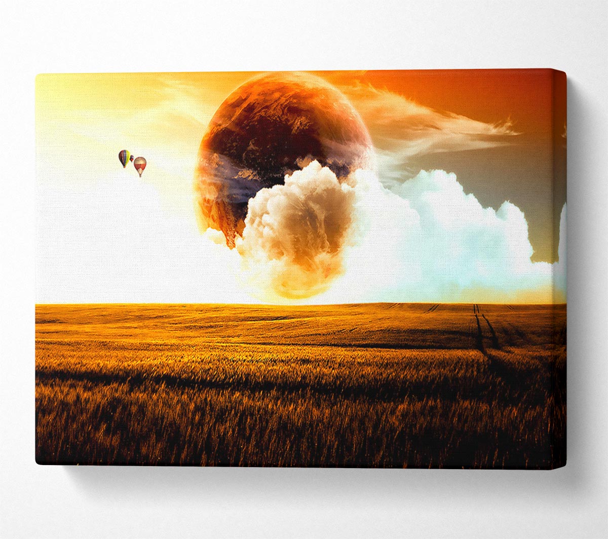 Second Earth Canvas Wall Art