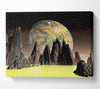 Life On A Distant Planet Canvas Wall Art