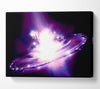 Pink Exploding Star Canvas Wall Art