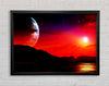 Aliens Planet Framed Wall Art