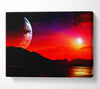 Aliens Planet Canvas Wall Art