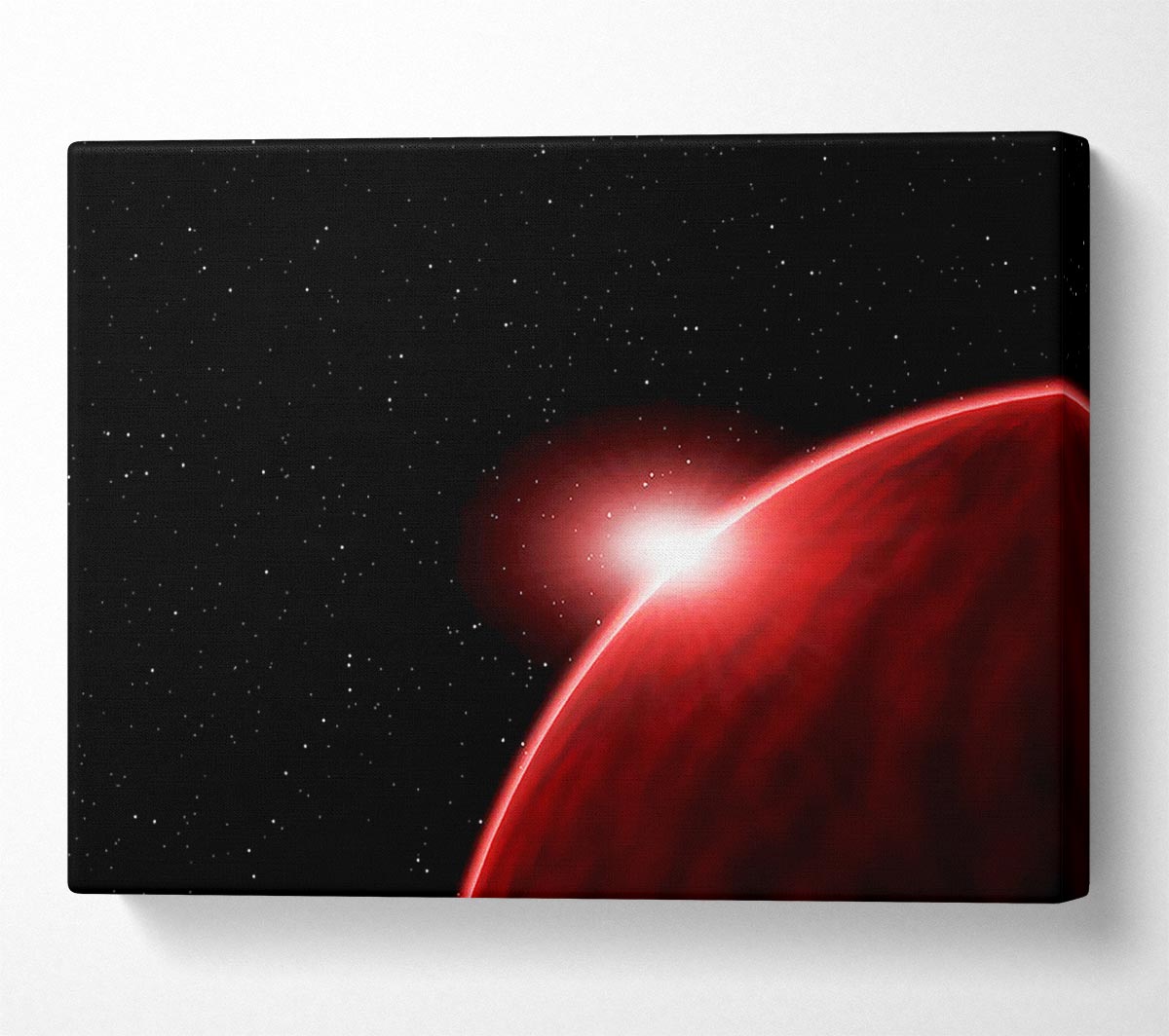 Alien Sunrise Canvas Wall Art