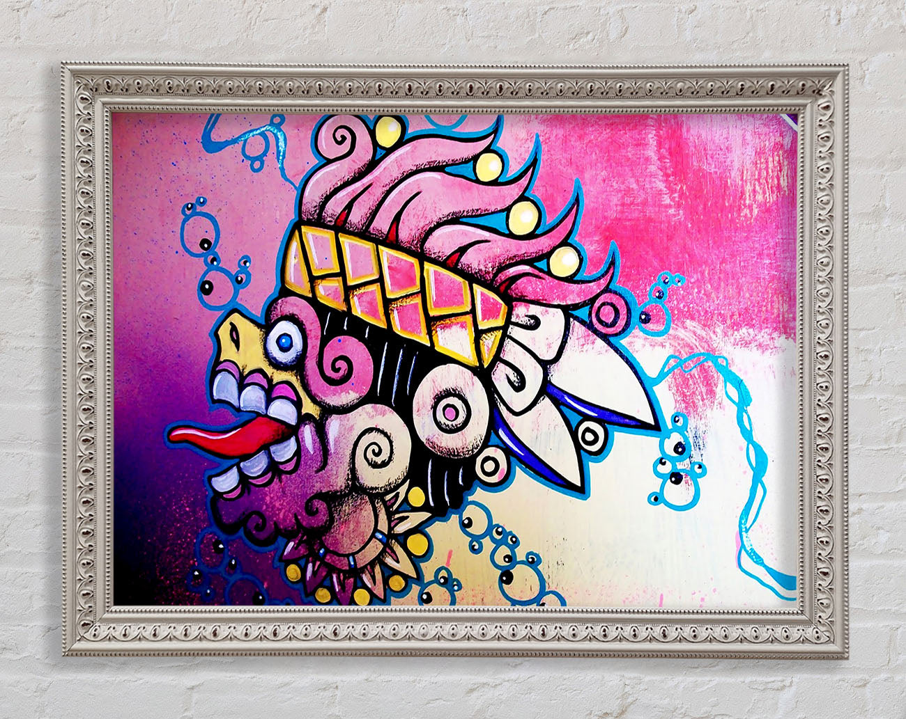 Chief Head Framed Wall Art