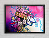 Chief Head Framed Wall Art