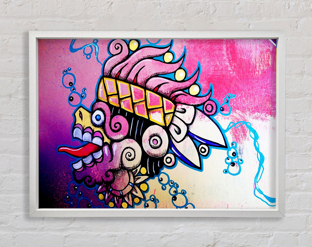 Chief Head Framed Wall Art