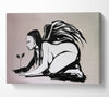 Angel Flower Grow Canvas Wall Art