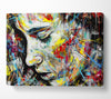 Colourful Woman Canvas Wall Art