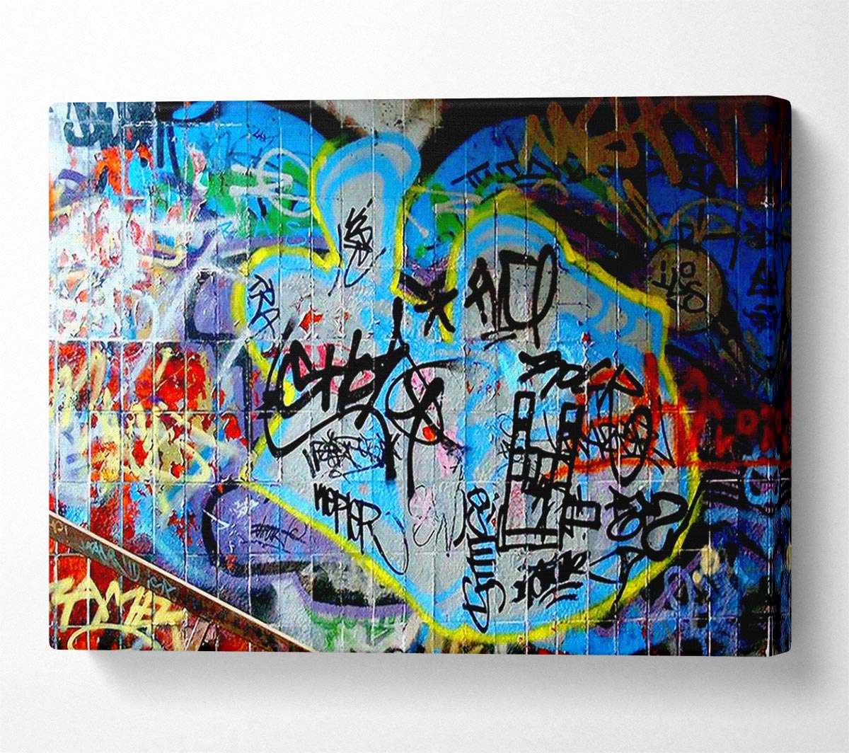 Colour Blaze Canvas Wall Art