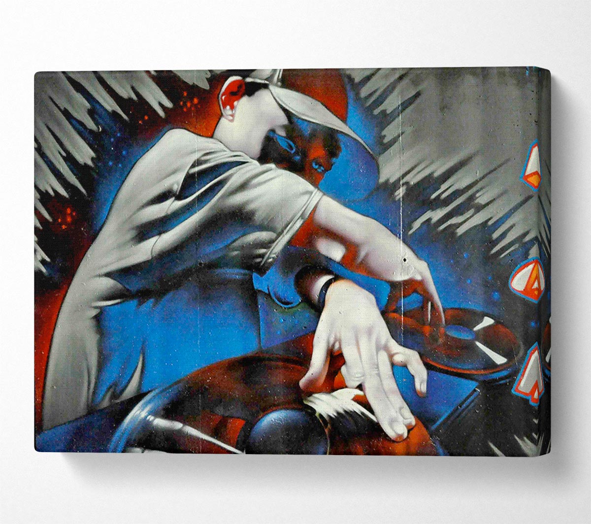 Dj Mix Canvas Wall Art