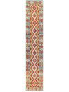 Maimana Afghanistan Kilim Runner - 396 x 80 cm