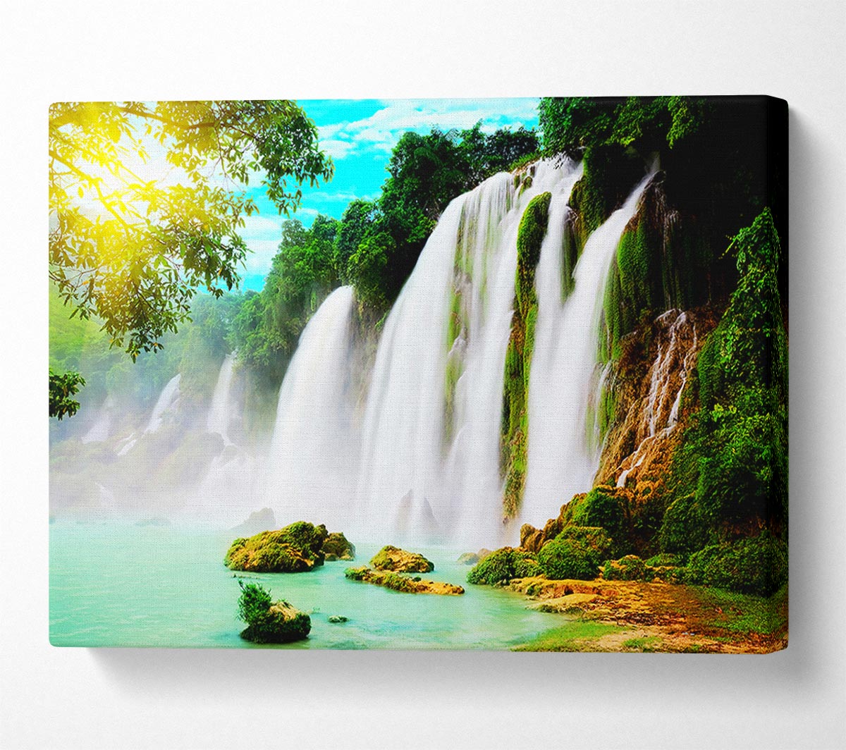 Magical Waterfall Canvas Wall Art