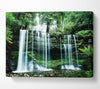 Hidden Forest Waterfall Canvas Wall Art