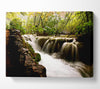 Where The Waterfall Flows Canvas Wall Art