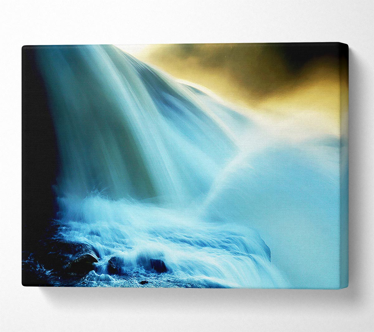 Heavens Waterfalls Canvas Wall Art