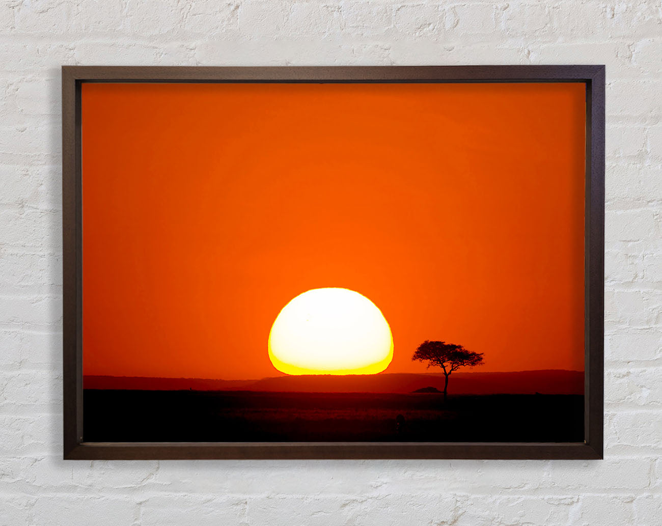 African Sunrise Framed Wall Art